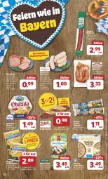 Gazetka promocyjna Combi - Prospekte - Gazetka - ważna od 21.09 do 21.09.2024 - strona 12 - produkty: Alpenhain, axe, baguette, Becher, braten, brezel, eis, fleisch, fleischkäse, Haxe, henglein, houdek, kabanos, Käse, Laugenstange, meggle, Meister, nudel, nudeln, nuss, obazda, pfanne, pfannen, pizza, reis, rügenwalder, schnitten, senf, Spezi, stube, Ti, wagner, Weißwurst, wurst, ZTE