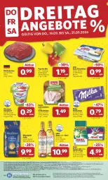 Gazetka promocyjna Combi - Prospekte - Gazetka - ważna od 21.09 do 21.09.2024 - strona 20 - produkty: aeg, almighur, almighurt, angebot, angebote, ariel, arla, arla buko, auer, Bad, Becher, Berger, braten, Buko, caffe, drucker, ehrmann, ehrmann almighurt, eier, eis, elle, Engel, erde, felix, fisch, fische, Fischer, flasche, frischkäse, grill, herta, Käse, kerze, lillet, milka, milka schokolade, mövenpick, papier, paprika, paprika mix, Pods, Rauch, reis, rind, rinder, rinderbraten, saft, saftschinken, salz, schinken, schoko, schokolade, teller, Ti, ZTE