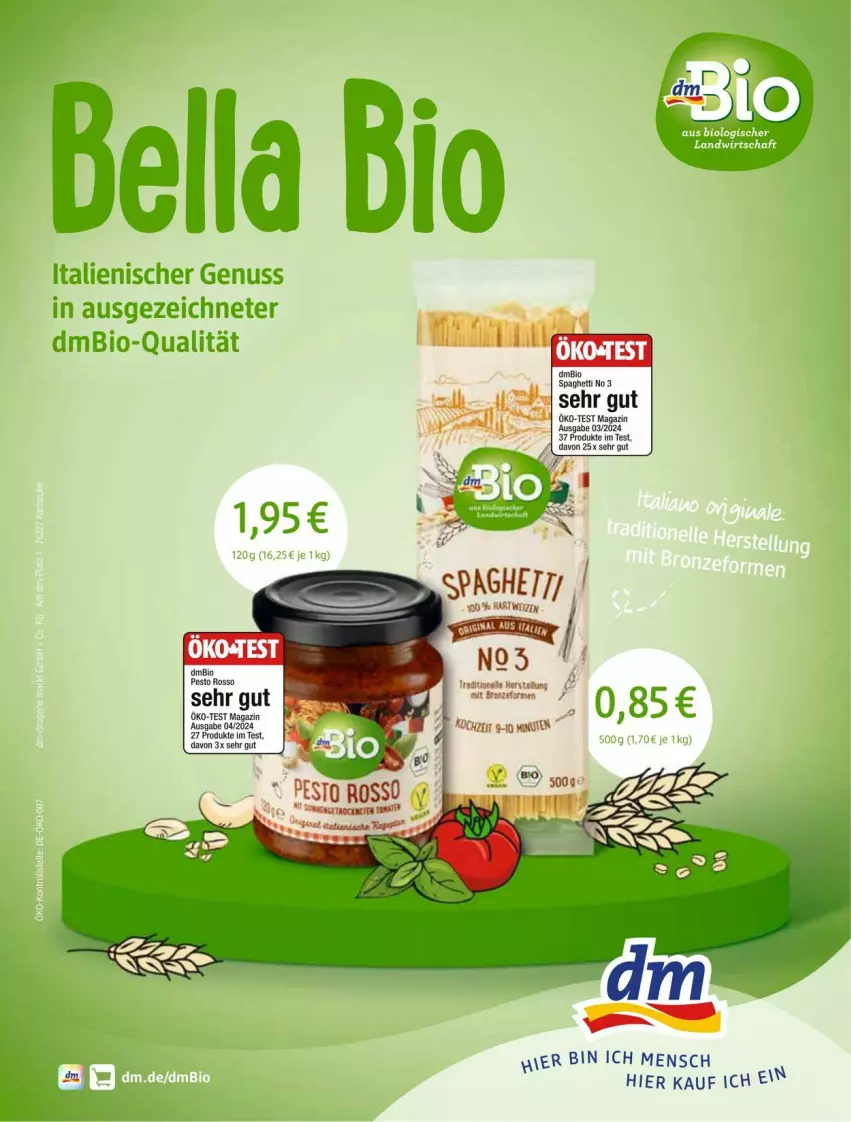 Aktueller Prospekt Dm Drogerie - Prospekte - von 01.08 bis 31.08.2024 - strona 108 - produkty: bio, nuss, Ti