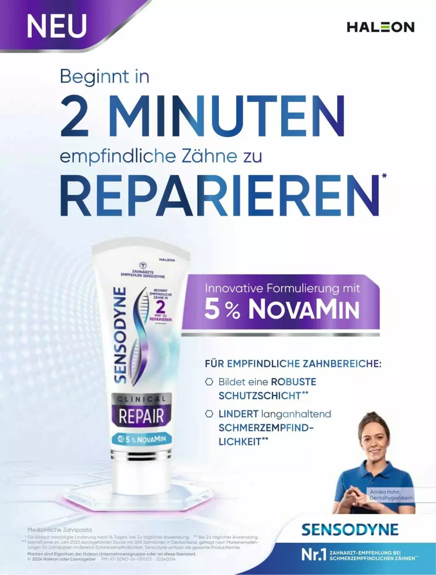 Aktueller Prospekt Dm Drogerie - Prospekte - von 01.08 bis 31.08.2024 - strona 4 - produkty: ente, gin, sensodyne, Ti