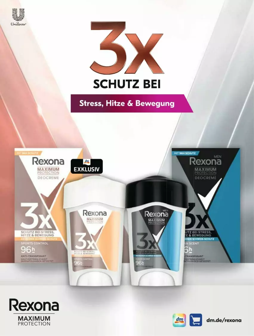 Aktueller Prospekt Dm Drogerie - Prospekte - von 01.08 bis 31.08.2024 - strona 63 - produkty: rexona, Ti