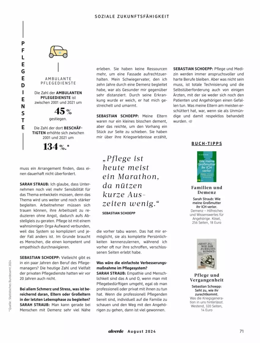 Aktueller Prospekt Dm Drogerie - Prospekte - von 01.08 bis 31.08.2024 - strona 71 - produkty: Alverde, asti, auer, buch, buch-tipp, eis, elle, ente, erde, Heu, leine, LG, Rauch, Ti, tisch, Weste, WICK, ZTE