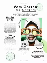 Gazetka promocyjna Dm Drogerie - Prospekte - Gazetka - ważna od 31.08 do 31.08.2024 - strona 23 - produkty: aloe vera, Alverde, creme, eis, elle, ente, erde, frucht, gurke, gurken, Hautpflege, kosmetik, magnesium, sac, schutzhülle, Ti, Tiere, vita, wasser