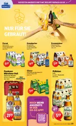 Gazetka promocyjna Getraenke Hoffmann - Prospekte - Gazetka - ważna od 21.03 do 21.03.2026 - strona 6 - produkty: alkohol, angebot, angebote, bier, eis, elle, gin, gösser, grevensteiner, krombache, krombacher, natur, natur radler, oder radler, Paula, paulaner, Peroni, radler, reis, steiner, Ti