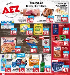 Gazetka promocyjna Aez - Prospekte - Gazetka - ważna od 23.04 do 23.04.2022 - strona 1 - produkty: actimel, actimel drink, adelholzener, AEZ, Alwa, Becher, braten, buch, butter, cola, danone, danone actimel drink, darbo, deutscher spargel, Dr. Oetker, drink, eilles gourmet, eis, elle, filet, filets, flammkuchen, flasche, glasflasche, hering, Herings, heringsfilets, hofgut, Holz, jahrgangssekt, joghur, joghurt, joghurt mit der ecke, kaffee, kaffeepads, Käse, konfitüre, kuchen, Kuschelweich, lamm, landliebe, leerdammer, lyoner, Meister, merci, mineralwasser, Müller, mumm, müsli, natur, obst, pizza, reis, rel, ring, ristorante, ristorante pizza, saft, schnittkäse, schoko, schokolade, schwein, schweine, schweinebraten, sekt, senseo, spargel, tafelschokolade, teller, Ti, toffifee, trolli, vita, vitalis, vitalis müsli, wasser, weichspüler, wein, weine, Yo