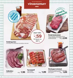 Gazetka promocyjna Aez - Prospekte - Gazetka - ważna od 23.04 do 23.04.2022 - strona 4 - produkty: butter, eis, elle, grill, gyros, hofgut, ideal zum grillen, Kalbsleber, kräuter, kräuterbutter, marinade, oder kräuter, reis, rind, rinder, Schrank, schwein, steak, teller, trolli, wein, whiskey