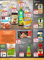 Gazetka promocyjna Globus - Prospekte - Gazetka - ważna od 01.01 do 01.01.2023 - strona 4 - produkty: angebot, angebotspreis, auer, bio, braten, brötchen, butter, Butterschmalz, decke, develey, dip, eis, feinkost, Fondue, lebensmittel, malz, mayonnaise, natur, natura, nuss, rapso, rapsöl, reines rapsöl, reis, remoulade, salat, saro, sarotti, sauce, saucen, Schmalz, schoko, schokolade, soja, steak, steaks, thomy, Ti, Tiere, Tofu, würstchen, Yo