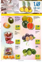 Gazetka promocyjna Diska - Prospekte - Gazetka - ważna od 31.12 do 31.12.2021 - strona 3 - produkty: ananas, avocado, beere, beeren, eimer, frucht, mango, melone, passionsfrucht, Physalis, Schal, Schale, Ti, wasser, wassermelone