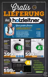Gazetka promocyjna Holzleitner - Gazetka - ważna od 30.11 do 30.11.2022 - strona 1 - produkty: aeg, auto, Bau, bauknecht, einbauherd, einbauherdset, eis, Elektro, elle, herdset, LG, reis, Ria, rosen, rwe, Sport, Ti, Trockner, trommel, uhr, wärmepumpentrockner, waschmaschine, wasser