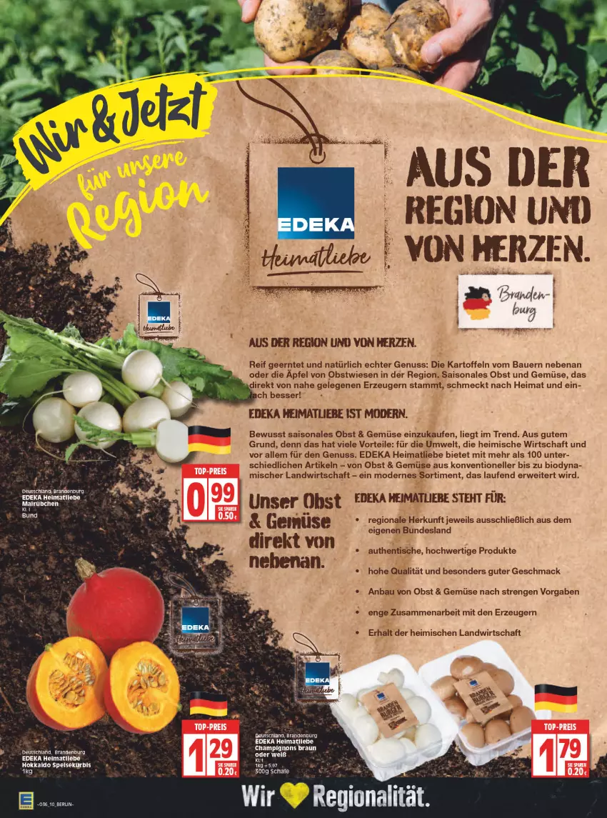 Aktueller Prospekt Edeka - Angebote der Woche - von 06.09 bis 11.09.2021 - strona 10