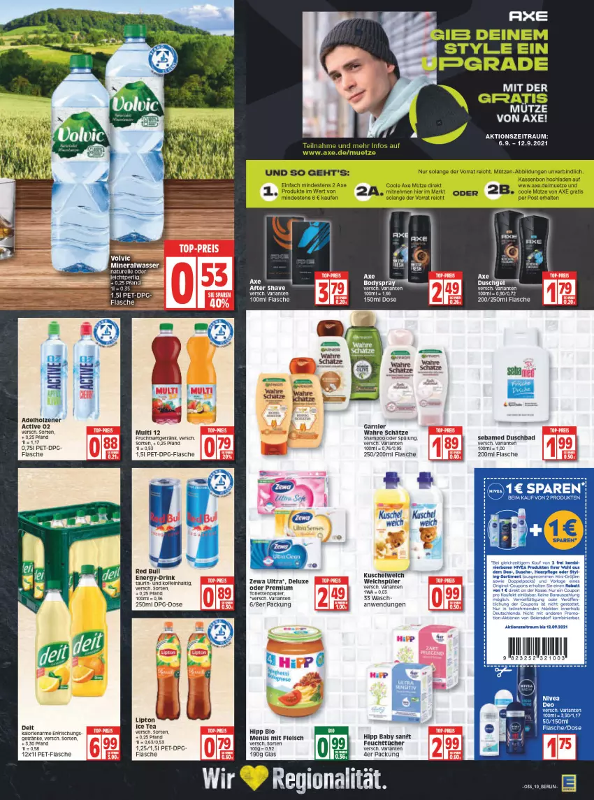 Aktueller Prospekt Edeka - Angebote der Woche - von 06.09 bis 11.09.2021 - strona 19