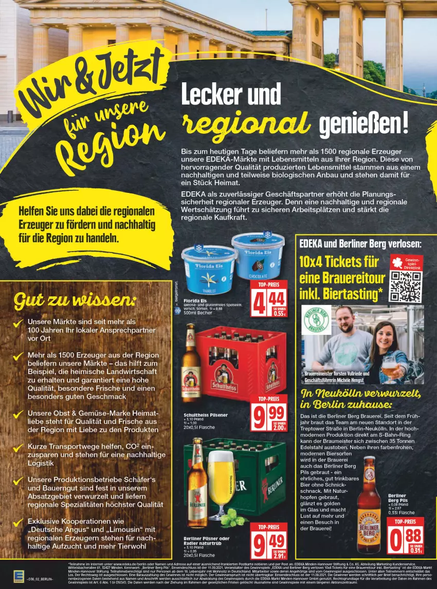 Aktueller Prospekt Edeka - Angebote der Woche - von 06.09 bis 11.09.2021 - strona 2