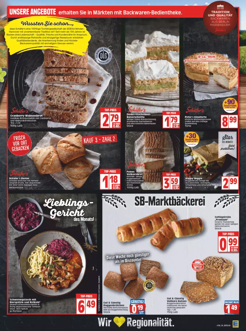 Aktueller Prospekt Edeka - Angebote der Woche - von 06.09 bis 11.09.2021 - strona 9