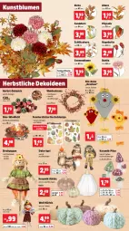 Gazetka promocyjna Thomas Philipps - Gazetka - ważna od 31.08 do 31.08.2024 - strona 4 - produkty: beere, beeren, blume, blumen, dahlie, fenster, HP, Kranz, Kunstblume, Kürbis, Physalis, pilze, Puppe, sanddorn, sonnenblume, Ti, windlicht