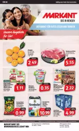 Gazetka promocyjna Markant - Prospekte - Gazetka - ważna od 24.02 do 24.02.2024 - strona 1 - produkty: almighur, almighurt, Alwa, angebot, angebote, Bau, beutel, eis, elle, fisch, funny-frisch, krombache, krombacher, mineralwasser, pizza, reis, rügenwalder, saft, salami, schinken, schinken spicker, schwein, Spezi, Ti, uhr, wagner, wasser, wein, ZTE