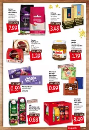 Gazetka promocyjna Kupsch - Angebote der Woche - Gazetka - ważna od 25.12 do 25.12.2021 - strona 11 - produkty: bohne, bohnen, caffè crema, coca-cola, cola, creme, dallmayr, dallmayr prodomo, espresso, fanta, ferrero, frucht, fruchtsaft, fruchtsaftgetränk, getränk, kaffee, kaffee ganze bohnen, kaffeepads, kakao, lavazza, limo, limonade, Mezzo Mix, milka, milka schokolade, Nektar, nuss, nuss-nugat-creme, nutella, oder espresso, prodomo, ritter, ritter sport, saft, schoko, schokolade, senseo, Sport, sprite, Ti