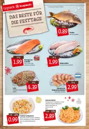 Gazetka promocyjna Kupsch - Angebote der Woche - Gazetka - ważna od 25.12 do 25.12.2021 - strona 4 - produkty: ananas, braten, champignon, champignons, chili, dressing, elle, filet, garnelen, Geflügel, geflügelsalat, hähnchenbrust, haselnuss, ideal zum braten, kokos, lachs, lachsfilet, mandarine, mandarinen, mandel, mandeln, mango, mayonnaise, natur, nuss, orange, püree, riesengarnelen, Rotbarsch, rotbarschfilet, rwe, salat, spargel, Ti, würfel, Yo