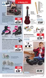 Gazetka promocyjna Lidl - Aktionsprospekt - Gazetka - ważna od 17.03 do 17.03.2023 - strona 23 - produkty: Brei, buch, crivit, eis, ente, Holz, Kinder, kopfhörer, Kugel, LG, Musikinstrument, natur, reis, Ria, rum, sattel, Spiele, Sport, Stofftasche, Tasche, Ti, topper, usb, weck, ZTE