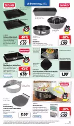 Gazetka promocyjna Lidl - Aktionsprospekt - Gazetka - ważna od 17.03 do 17.03.2023 - strona 27 - produkty: auer, Backfolie, Backform, backofen, Container, decke, Deckel, edelstahl, ernesto, ilag, kuchen, Kuchenheber, Ofen, Ria, ring, rwe, Sport, Springform, spülmaschinen, Ti, torte, weck