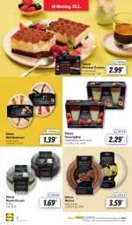 Gazetka promocyjna Lidl - Aktionsprospekt - Gazetka - ważna od 17.03 do 17.03.2023 - strona 6 - produkty: alkohol, dessert, eis, Gläser, mousse, ndk, ricotta, Schal, Schale, Ti, tiramisu