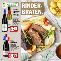 Gazetka promocyjna Hit - Wochenprospekt - Gazetka - ważna od 31.12 do 31.12.2025 - strona 16 - produkty: aktionspreis, bio, Bourgogne, braten, eis, flasche, kraft, Pinot, pinot noir, reis, rind, rinder, rinderbraten, Ti, wein, weine
