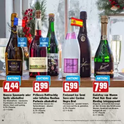 Gazetka promocyjna Hit - Wochenprospekt - Gazetka - ważna od 31.12 do 31.12.2025 - strona 36 - produkty: aktionspreis, alkohol, brut, Cava, ecco, eier, eis, flasche, freixenet, frucht, jahrgangssekt, mumm, Pinot, pinot noir, puma, reis, riesling, sekt, Spezi, spumante, Ti, wein