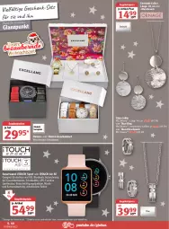 Gazetka promocyjna Globus - Prospekte - Gazetka - ważna od 18.12 do 18.12.2021 - strona 44 - produkty: angebot, angebotspreis, dell, edelstahl, eis, , geschenkset, Gesundheit, GPS, kamera, Kameras, Mode, reis, Ria, ring, Schmuck, smartwatch, sonderposten, Spiele, Sport, Ti, tisch, Yo