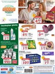 Gazetka promocyjna Globus - Prospekte - Gazetka - ważna od 18.12 do 18.12.2021 - strona 5 - produkty: alkohol, angebot, angebote, Bau, bier, braten, Bratentopf, buch, bügel, burger, coppenrath, coupon, deo, deospray, diadem, drucker, edelstahl, eis, Elektro, elle, Engel, erde, , flasche, fleisch, Fleischtopf, fleischwurst, flensburger, grünländer, Hela, herdarten, kaffee, kaffeepads, Käse, kerze, milka, obst, Ofen, papier, payback, pils, reis, rexona, ring, roll-on, rotkohl, sahne, schoko, schokolade, senseo, spülmaschinen, tafelschokolade, Tchibo, teller, Ti, topf, topf-set, torte, WMF, würfel, wurst