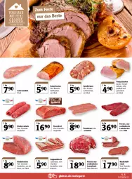 Gazetka promocyjna Globus - Prospekte - Gazetka - ważna od 18.12 do 18.12.2021 - strona 9 - produkty: beef, braten, eis, filet, fleisch, hüftsteak, jungbullen, Kaiser, kasseler, kotelett, lachs, lamm, lammkeule, lammlachse, pute, putenbrust, rind, rinder, rinderbraten, Rinderroulade, roastbeef, schinken, schnitzel, schwein, schweine, schweinefilet, steak, suppe, suppen, suppenfleisch, Ti, wein, weine