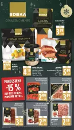 Gazetka promocyjna Edeka - Prospekte - Gazetka - ważna od 14.12 do 14.12.2024 - strona 2 - produkty: Bündnerfleisch, deka, eis, erde, filet, filets, fleisch, knoblauch, kräuter, lachs, lachsfilet, lachsfilets, marinade, nerf, parmaschinken, reis, saft, schinken, schwein, Ti, wein, ZTE