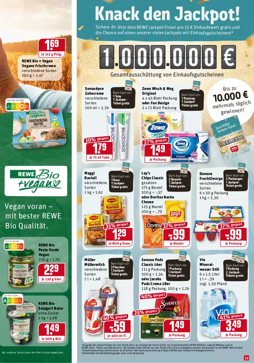 Aktueller Prospekt Rewe - Diese Woche im Angebot! - von 01.06 bis 05.06.2021 - strona 11