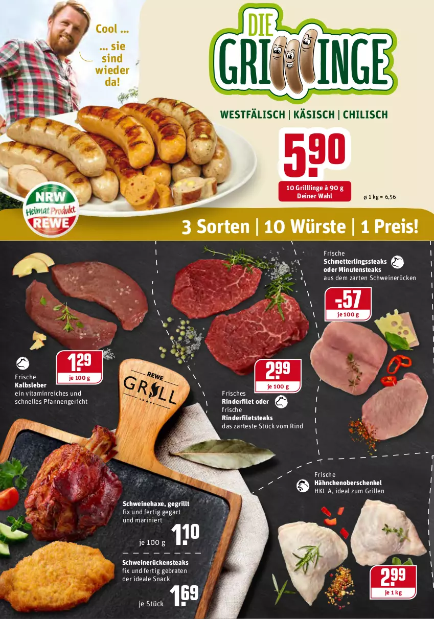 Aktueller Prospekt Rewe - Diese Woche im Angebot! - von 01.06 bis 05.06.2021 - strona 4