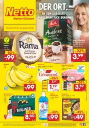 Gazetka promocyjna Netto Marken-Discount - Filial-Angebote - Gazetka - ważna od 19.03 do 19.03.2022 - strona 1 - produkty: angebot, asti, banane, bananen, beko, berliner, brustfilet, eis, filet, géramont, hähnchen-brustfilet, kaffee, maggi, maggi fix, melitta, ndk, pils, pilsner, rama, reis, Softlan, Ti, versandkostenfrei, weichspüler, ZTE