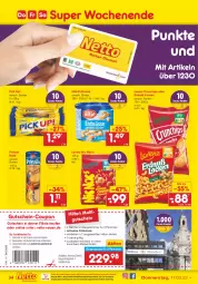 Gazetka promocyjna Netto Marken-Discount - Filial-Angebote - Gazetka - ważna od 19.03 do 19.03.2022 - strona 34 - produkty: chips, coupon, crunchips, deutschlandcard, eis, erdnüsse, gutschein, LG, lorenz, lorenz crunchips, ndk, Pick Up!, prinzen rolle, reis, Ti, ültje, ültje erdnüsse, versandkostenfrei