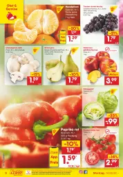 Gazetka promocyjna Netto Marken-Discount - Filial-Angebote - Gazetka - ważna od 19.03 do 19.03.2022 - strona 6 - produkty: asti, Birnen, champignon, champignons, eis, eisbergsalat, fleisch, LG, mandarine, mandarinen, ndk, Nektar, nektarinen, obst, paprika, paprika rot, reis, rispentomaten, salat, Schal, Schale, Ti, tomate, tomaten, trauben, versandkostenfrei