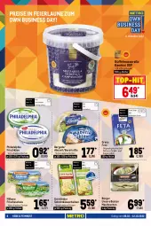 Gazetka promocyjna Metro - Food - Gazetka - ważna od 12.10 do 12.10.2022 - strona 8 - produkty: bavaria blu, Becher, bergader, bio, butter, eier, eimer, eis, feinkost, ferrero, feta, flasche, frischkäse, frucht, fruchtjoghurt, gervais, gin, grünländer, je 250-g-packung, joghur, joghurt, Käse, käsescheiben, Kinder, Kugel, mac, maultaschen, meggle, milch, Milchschnitte, milka, milkana, molkereiprodukte, mozzarella, Müller, müllermilch, nuss, philadelphia, pingui, reis, rel, Ria, sahne, Schal, Schale, schlagsahne, schnittkäse, schnittkäsescheiben, Streichzart, Tasche, taschen, Ti, tisch, top-hit