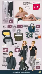 Gazetka promocyjna Netto - Angebote ab Montag - Gazetka - ważna od 26.02 do 26.02.2022 - strona 11 - produkty: Bau, baumwolle, dell, eis, elle, gin, hose, Jacke, Jogginghose, kleid, Langarmshirt, lounge-set, Mode, Pyjama, Ria, shirt, Steppjacke, Sweatkleid, Tasche, taschen, Ti, wolle