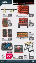 Gazetka promocyjna Netto - Angebote ab Montag - Gazetka - ważna od 26.02 do 26.02.2022 - strona 14 - produkty: auer, Drehwerkzeug, eis, kraft, LG, Oberfräse, schrauben, Schraubendreher, Ti, tisch, Tooltec, werkzeug, ZTE