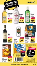 Gazetka promocyjna Netto - Angebote ab Montag - Gazetka - ważna od 26.02 do 26.02.2022 - strona 23 - produkty: axe, backmischung, bismarck, blended scotch, blended scotch whisky, Brei, chia, chianti, coupon, gin, hasseröder, knoppers, korn, kuchen, LG, nuss, nussriegel, oldesloer, pils, premium pils, riegel, riserva, scotch, scotch whisky, sofortrabatt, Ti, weizenkorn, whisky