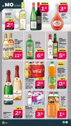 Gazetka promocyjna Netto - Angebote ab Montag - Gazetka - ważna od 26.02 do 26.02.2022 - strona 6 - produkty: aperitif, auer, blauer zweigelt, coca-cola, cola, doppelkorn, fanta, flasche, frucht, fruchtsaft, fruchtsaftgetränk, getränk, granini, grüner veltliner, gsw, hella, korn, kräuter, lillet, mac, mateus, nuss, rotkäppchen, saft, sekt, Ti, vita, wasser, Wild, Zweigelt