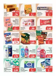 Gazetka promocyjna Feneberg - Prospekte - Gazetka - ważna od 14.01 do 14.01.2023 - strona 9 - produkty: beutel, chips, chipsfrisch, discount, dusche, eis, ente, feinwaschmittel, feuchtes toilettenpapier, flasche, Funny Frisch, gin, keks, kekse, kitkat, kraft, leibniz, lorenz, Manner, natur, natura, nestlé, nivea, papier, perwoll, pflegedusche, reis, smarties, studentenfutter, Tempo, Ti, toilettenpapier, Törtchen, vernel, waffeln, waschmittel, wc frisch, WC Frisch Kraft Aktiv, weichspüler, Yo, yogurette