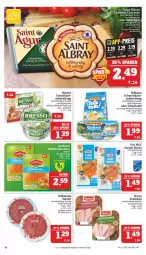 Gazetka promocyjna Marktkauf - Prospekt - Gazetka - ważna od 25.03 do 25.03.2023 - strona 16 - produkty: albray, Becher, bio, bresso, chaumes, chavroux, eis, frischkäse, herta, Käse, milka, milkana, reis, Saint Agur, saint albray, salami, schinken, Schmelzkäse, Ti, wiltmann, ZTE