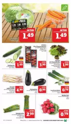 Gazetka promocyjna Marktkauf - Prospekt - Gazetka - ważna od 25.03 do 25.03.2023 - strona 7 - produkty: aubergine, auberginen, ball, deka, eis, gin, gurke, Lauchzwiebel, lauchzwiebeln, LG, radieschen, reis, rispentomaten, salat, Salatgurke, spargel, Ti, tomate, tomaten, ZTE, zwiebel, zwiebeln