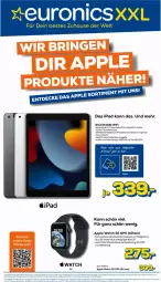 Gazetka promocyjna Euronics - Prospekte - Gazetka - ważna od 12.04 do 12.04.2023 - strona 1 - produkty: Apple, Apple Watch, Apple Watch SE, bio, eier, elle, ente, erde, frontkamera, gin, GPS, ipad, K2, kamera, lautsprecher, LG, Ti