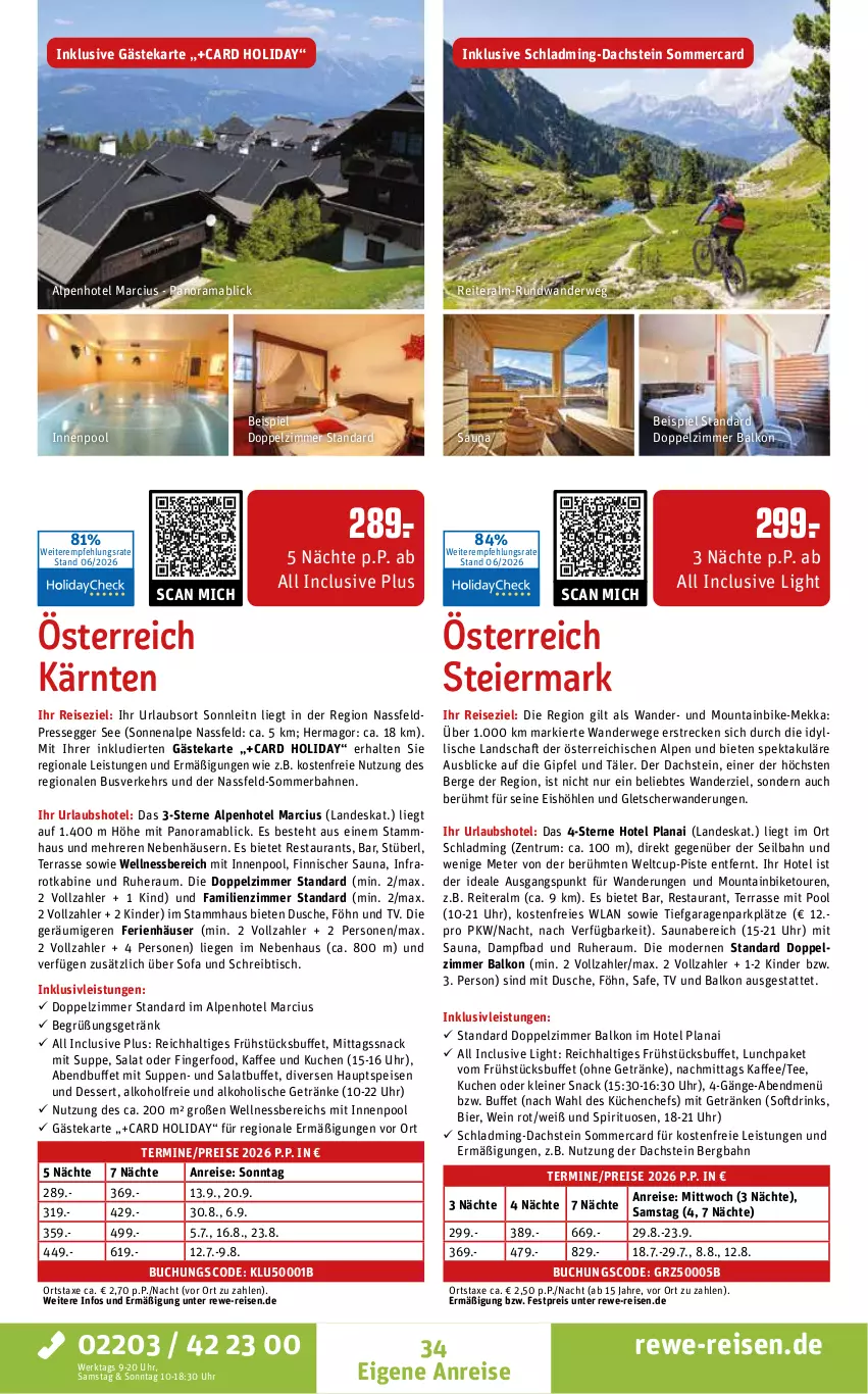 Aktueller Prospekt Rewe Reisen - Reiseprospekt - von 26.06 bis 31.07.2026 - strona 34 - produkty: alkohol, alkoholische getränke, axe, Bad, bier, buch, dessert, drink, drinks, dusche, Egger, eier, eis, getränk, getränke, HP, inklusivleistungen, innenpool, kaffee, Kinder, küche, Küchen, kuchen, leine, Liege, mab, Mode, Mountainbike, pool, rama, reis, rum, rwe, salat, schreibtisch, snack, Sofa, spirituosen, suppe, suppen, tee, Ti, tisch, uhr, usb, wein, wellnessbereich