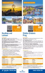 Gazetka promocyjna Rewe Reisen - Reiseprospekt - Gazetka - ważna od 31.07 do 31.07.2026 - strona 25 - produkty: bier, buch, busreisen, decke, eis, elle, erde, gin, HP, inklusivleistungen, latte, Mode, nuss, reis, reiseveranstalter, reiseverlauf, rel, rwe, Ti, trendtours touristik gmbh, uhr