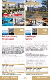 Gazetka promocyjna Rewe Reisen - Reiseprospekt - Gazetka - ważna od 31.07 do 31.07.2026 - strona 26 - produkty: aqua, auer, axe, Bad, Bademantel, buch, dusche, eis, Fahrrad, flasche, Gesundheit, getränk, inklusivleistungen, innenpool, kaffee, Kamin, Kinder, Kocher, kosmetik, kuchen, kurtaxe, leine, LG, Liege, Mantel, pool, reis, rum, salat, salz, snack, Spektrum, suppe, suppen, tee, Ti, uhr, wasser, wasserkocher, wellnessbereich, Yo