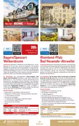 Gazetka promocyjna Rewe Reisen - Reiseprospekt - Gazetka - ważna od 31.07 do 31.07.2026 - strona 28 - produkty: auto, axe, Bad, brunnen, buch, dusche, eis, Elektro, ente, Faktu, flasche, Garten, getränk, gutschein, harman, inklusivleistungen, kaffee, kurtaxe, Liege, Mode, natur, reis, rotwein, rum, rwe, tee, Ti, tisch, uhr, wasser, wein, Weste