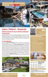 Gazetka promocyjna Rewe Reisen - Reiseprospekt - Gazetka - ważna od 31.07 do 31.07.2026 - strona 36 - produkty: auer, axe, Bad, Bademantel, ball, bio, Brei, buch, cin, dusche, E-Bike, eis, Fußball, getränk, gutschein, HP, inklusivleistungen, innenpool, Kinder, leine, mab, Mantel, Mode, pool, rama, reis, rum, salat, schlafsofa, sessel, snack, snacks, Sofa, Spiele, Tasche, Ti, tisch, Trampolin, uhr, vita, wellnessbereich, Whirlpool, Yo, ZTE
