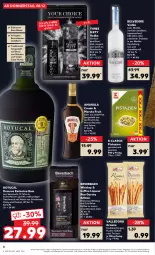 Gazetka promocyjna Kaufland - Gazetka - ważna od 14.12 do 14.12.2022 - strona 6 - produkty: amarula, angebot, Bau, frucht, gin, grissini, honig, kaffee, likör, liqueur, mac, pistazien, rum, sahne, salz, schoko, schokolade, Three Sixty, Ti, tisch, tuc, vodka, whiskey, wodka, ZTE